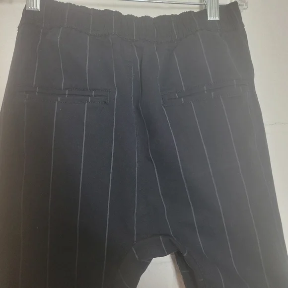 Men's Zanerobe Black Striped Athleisure Jogger Pants Size 28 - Picture 7 of 8